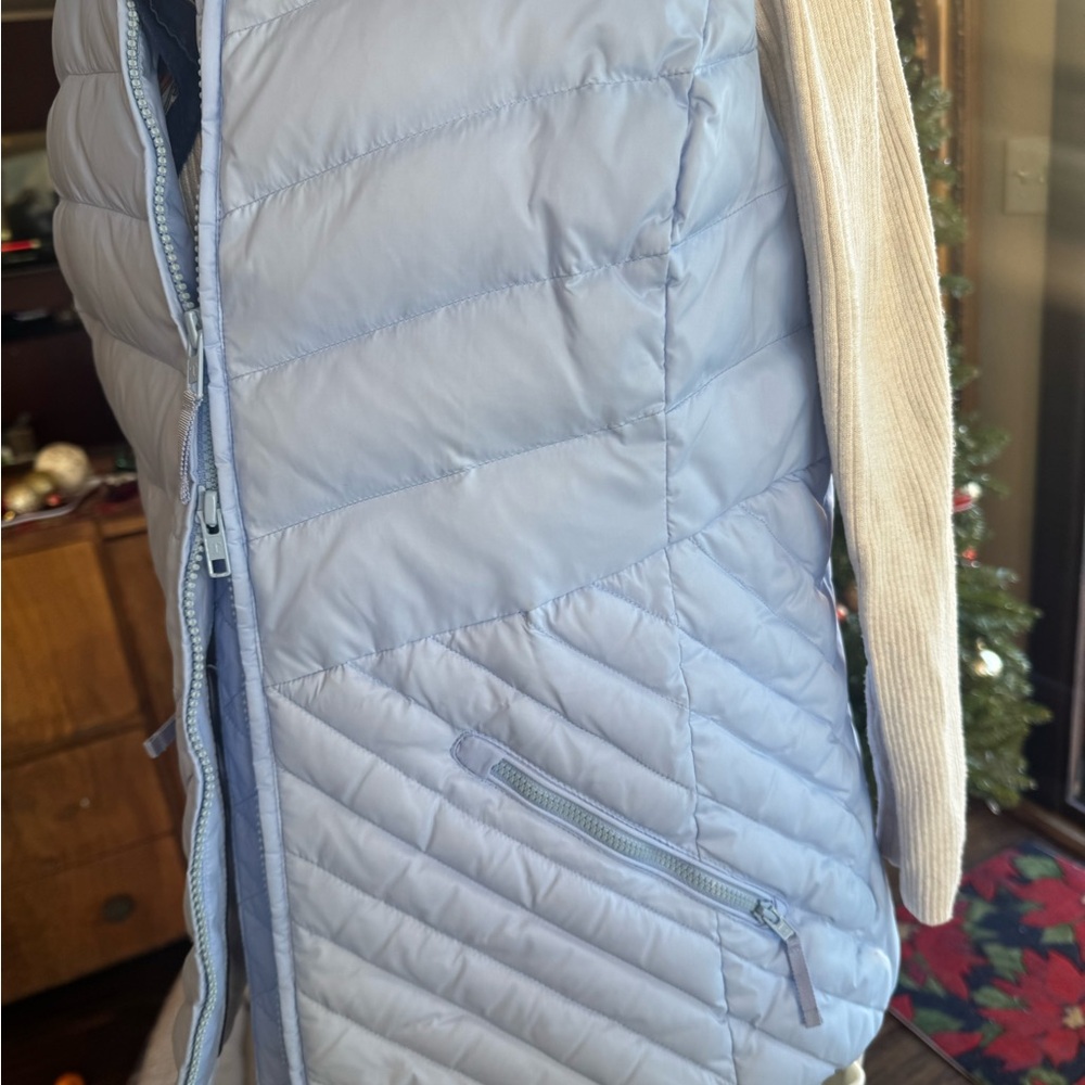 Talbots Sky Blue Quilted Vest NWOT‼️ - Picture 5 of 8